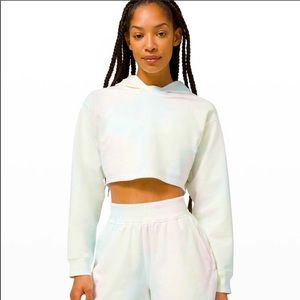 Lululemon LA all yours cropped hoodie